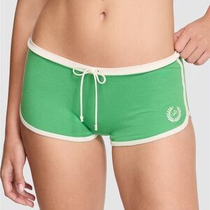 🫶 PINK 86 Dorm Boyshorts Green Victoria Secret Small & Medium NWT
